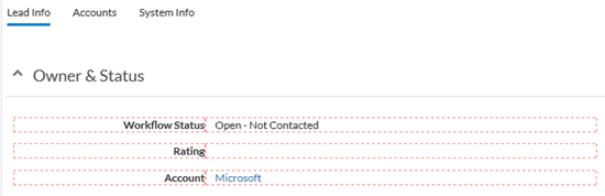 Demo Fields Layout: View Page