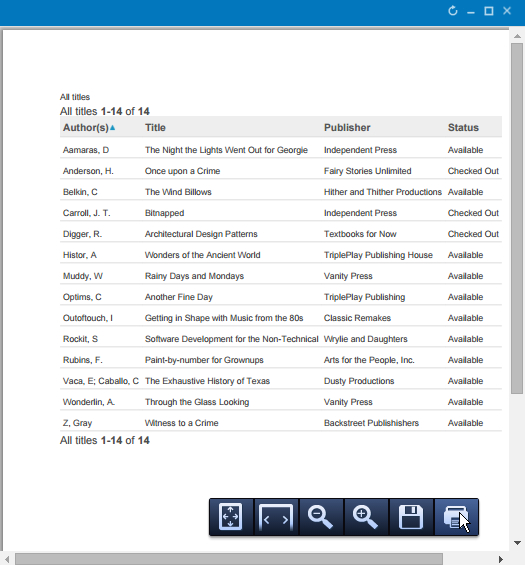 Page View from PDF
