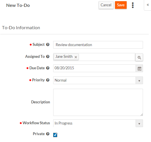 New To-Do