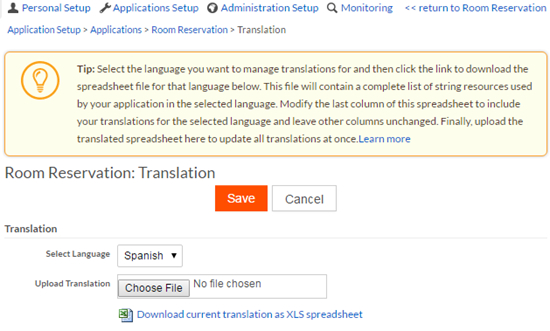 Translate Application