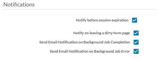 Notifications