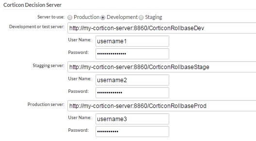 Corticon Decision Server Properties