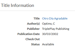 View Page Spanish